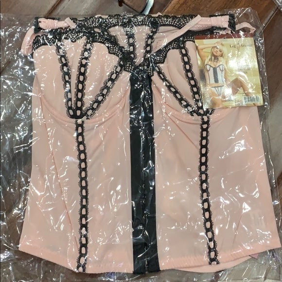 Leg Avenue corset bustier g-string NWT - Picture 2 of 2